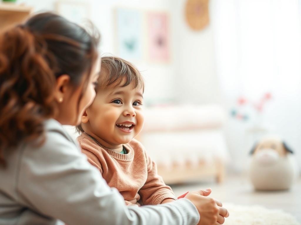 Child receiving therapy